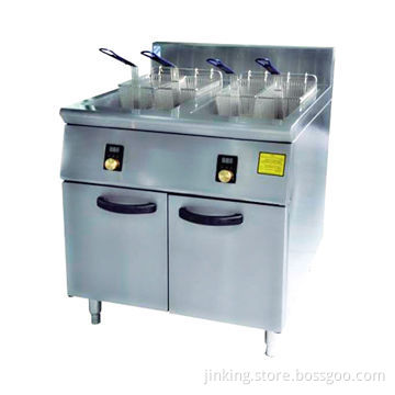 6kW Fryer, Electric Magnetic Induction Stove Heating, with 2 Tanks